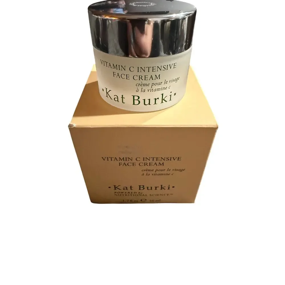 Kat Burki Vitamin C Intensive Face Cream 50ml‎ AntiAging Brightening Moisturizer